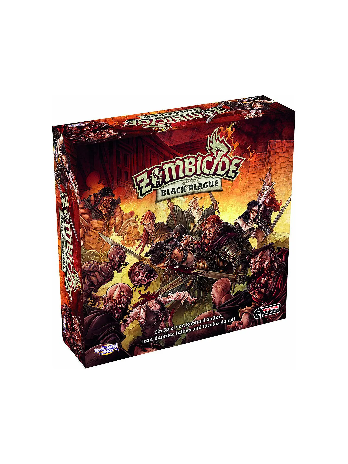 ASMODEE | Brettspiel - Zombicide - Black Plague | 